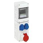 Socket outlet combination - STV 512-S