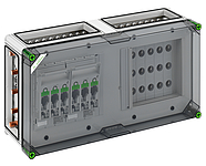 Combined fuse enclosure - GST 402 KN-250